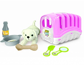 Игровой набор - Мой Любимый щенок, розовый (Dolu, DL_5002)